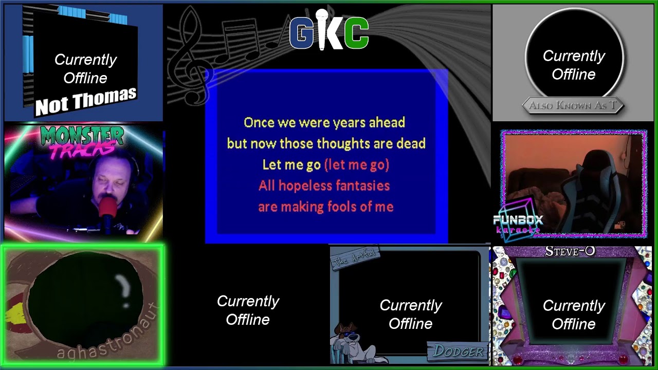 Karaoke Stream from the Global Karaoke Community - 08/21/2021