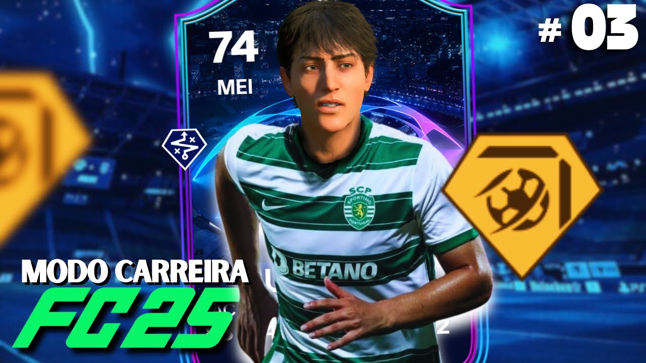 ESTRÉIA na CHAMPIONS LEAGUE e o PIOR ACONTECEU!! | MODO CARREIRA JOGADOR FC25 | EP 03
