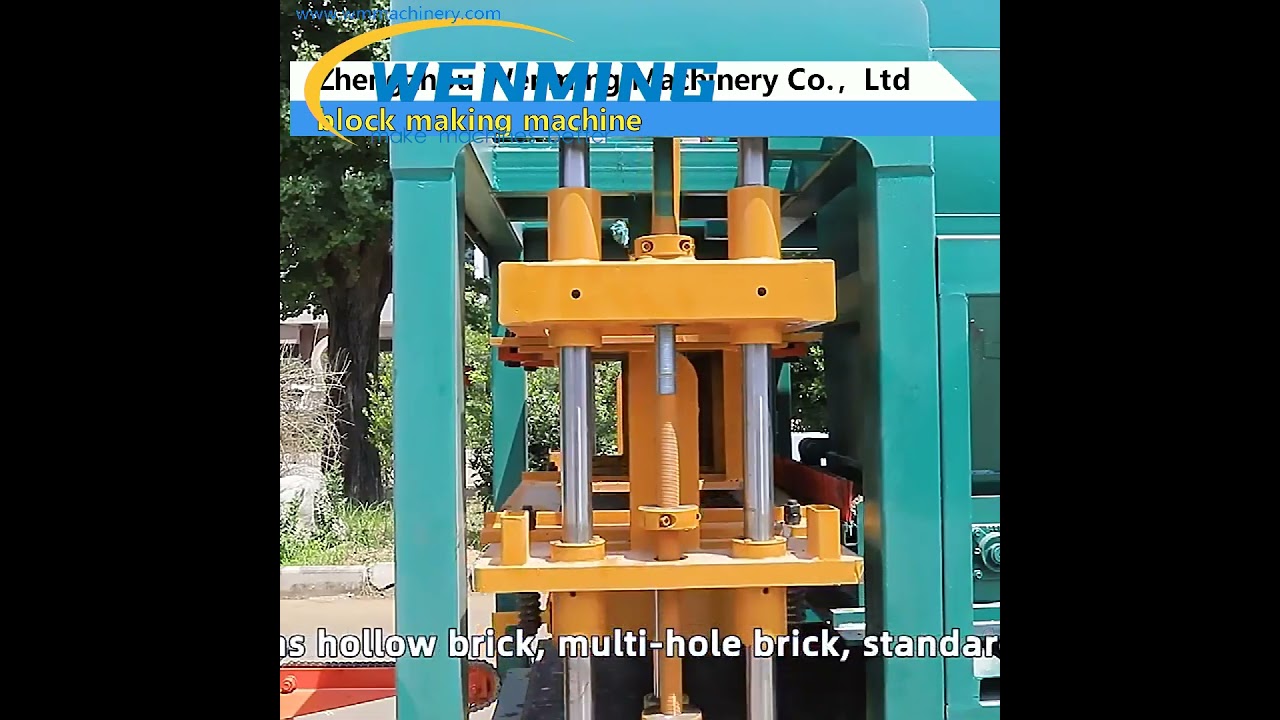 Brick Making Machine # Hydraulic Press Automatic Brick Machine  # Concrete Block Making Machine