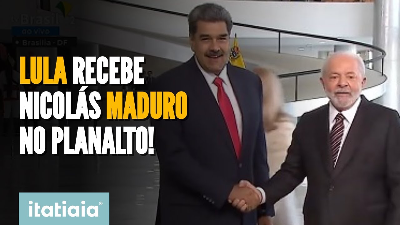 VEJA O MOMENTO DA CHEGADA DE NICOLÁS MADURO AO PLANALTO!