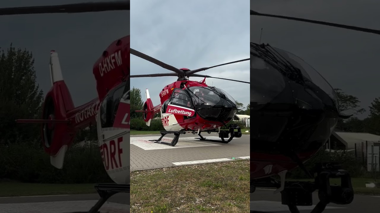 H145 Helicopter Startup
