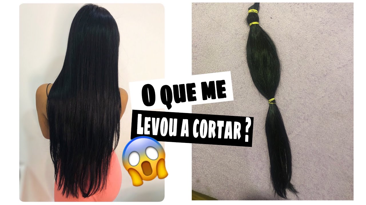CORTEI MEU CABELO!!