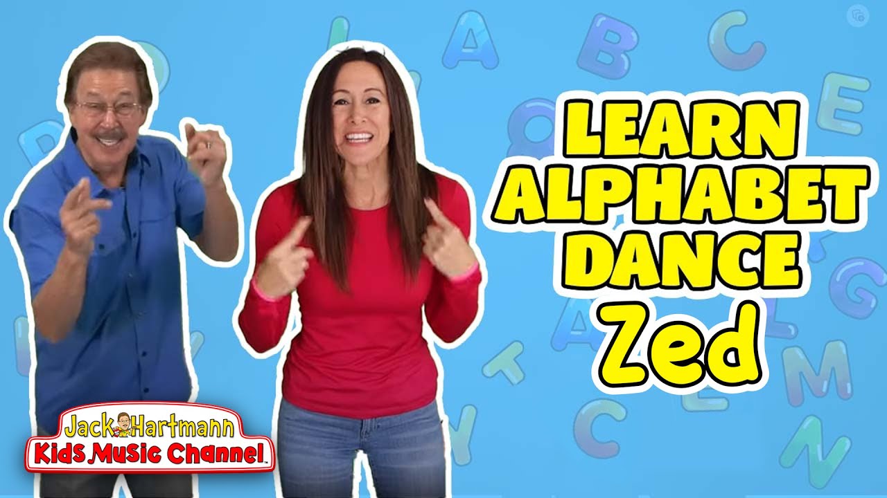The Alphabet Dance A to Zed! | Letter Sounds and ASL for Kids | Jack Hartmann and Patty Shukla!