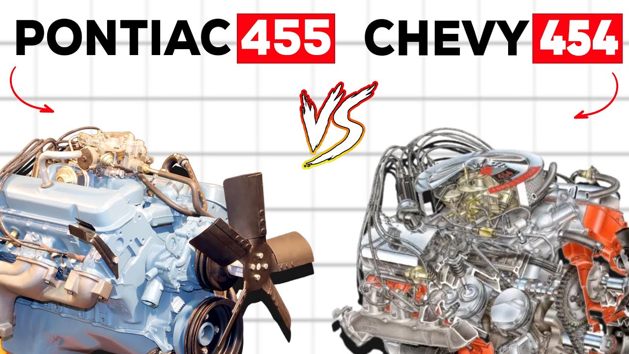 Pontiac 455 против Chevy 454 | Кто был королём?