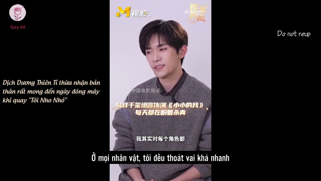Thiên Tỉ chia sẻ về vai diễn có 