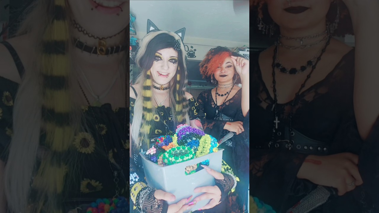 My Kandi Collection #Kandi #scene #goth
