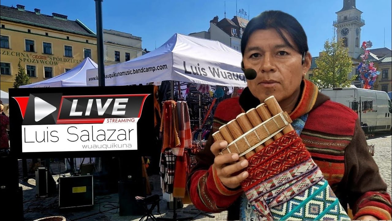 Luis Wuauquikuna rozpoczyna transmisję na żywo