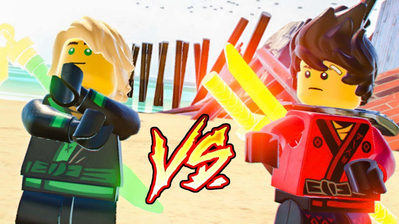 LLOYD VS KAI em The LEGO NINJAGO Movie Video Game