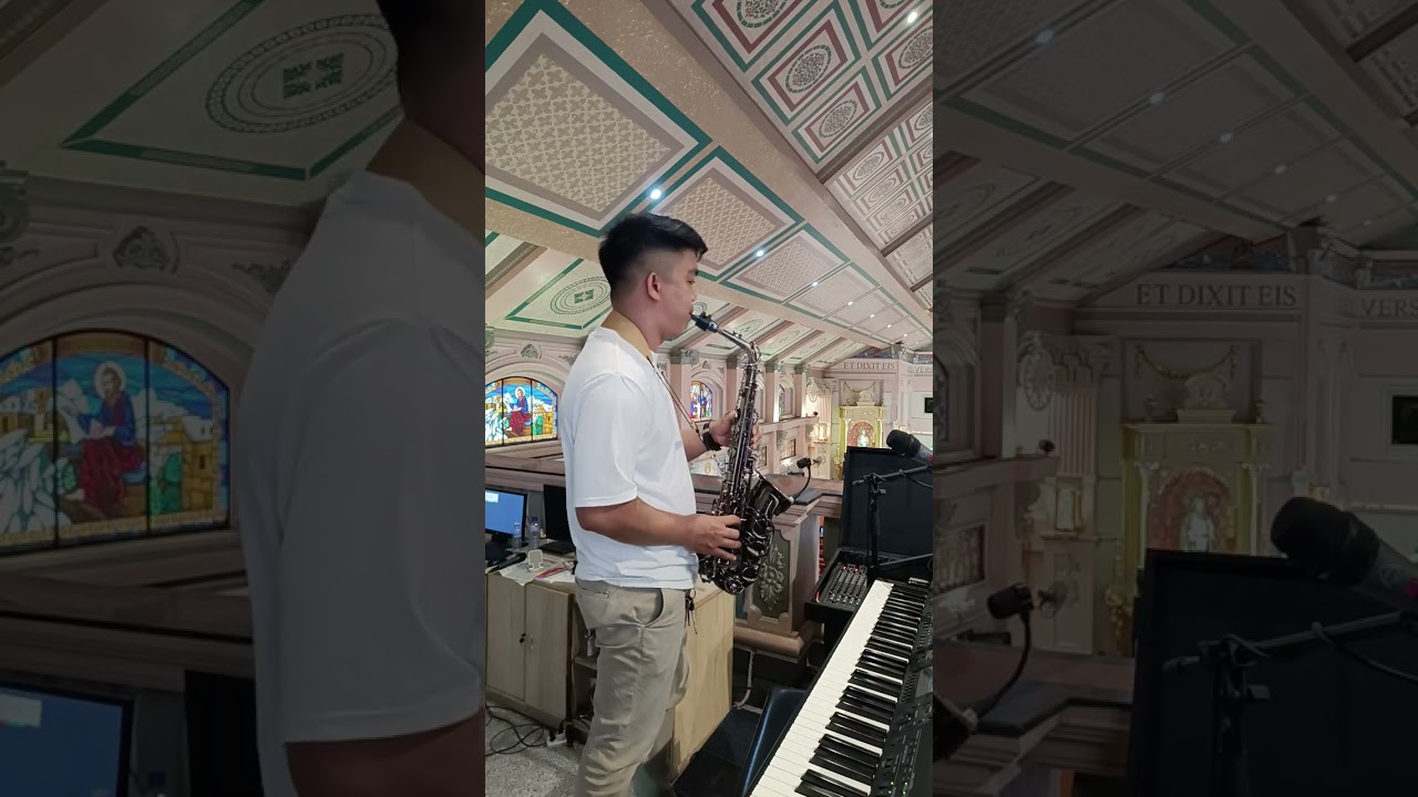 CAN'T HELP FALLING IN LOVE | Teacher Rey Covers on Rivera Saxophone@saxophonecenterphilippines5813