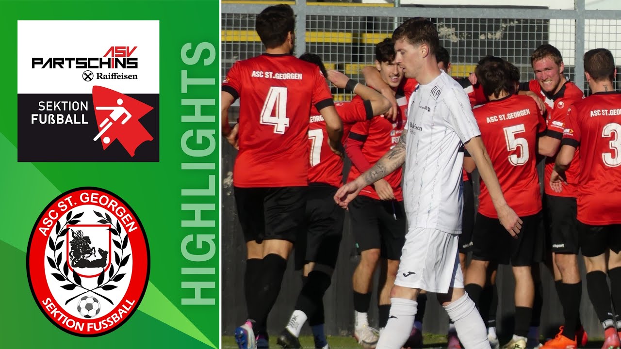 Oberliga: Partschins - St. Georgen