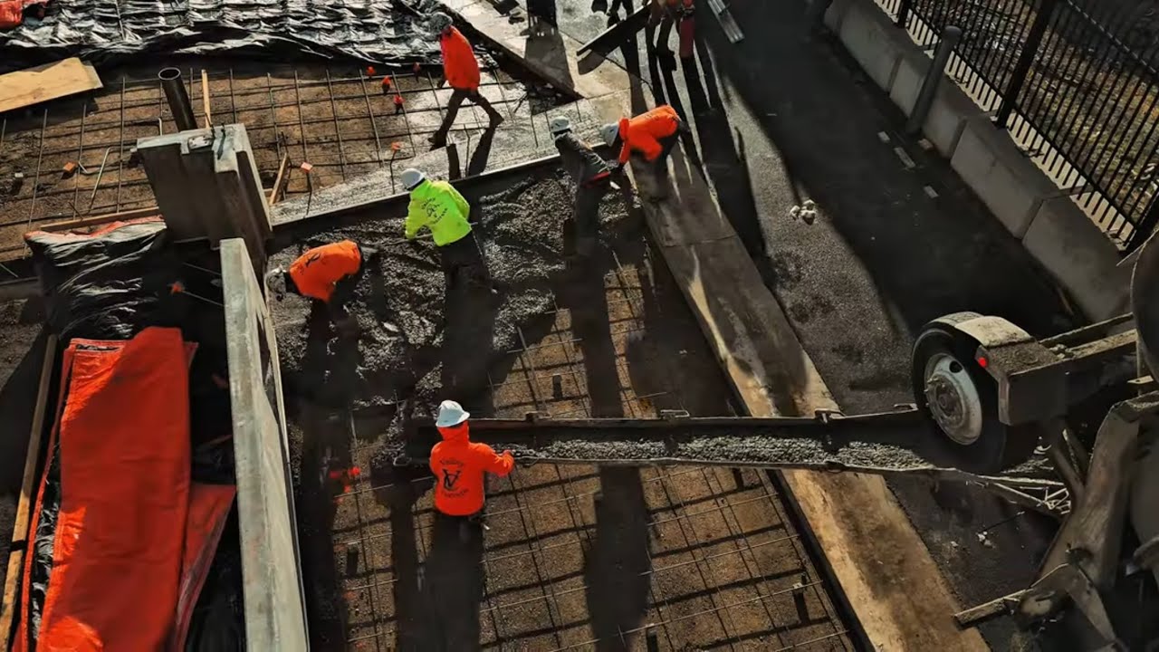 Blue Collar Action | Virginia City Concrete Pour