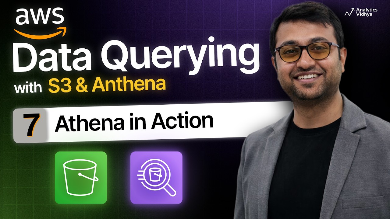 Mastering Amazon Athena: SQL on S3, AWS Glue Integration, and Automated Schema Management