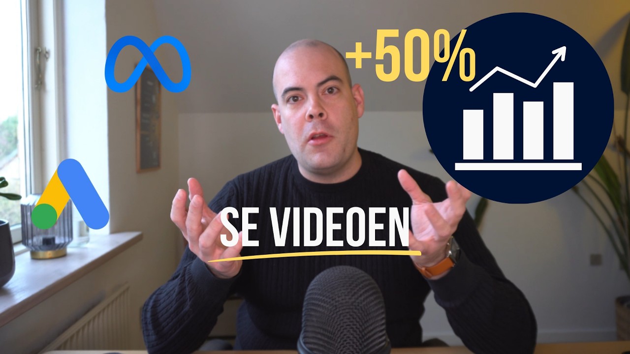 Præcist hvordan jeg hjælper webshops med at vækste 50% og mere gennem paid ads