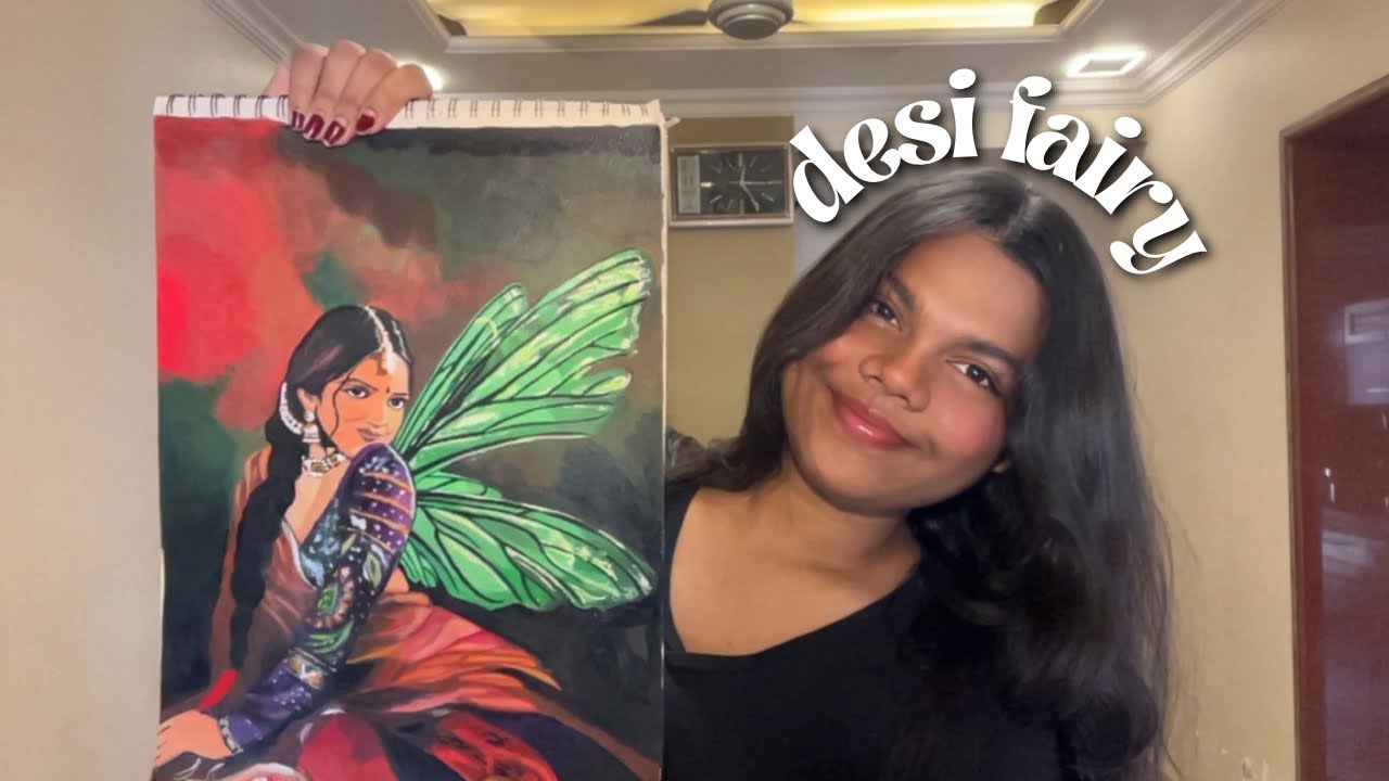 Skip to the painting part to avoid getting blinded🧚🏼‍♀️