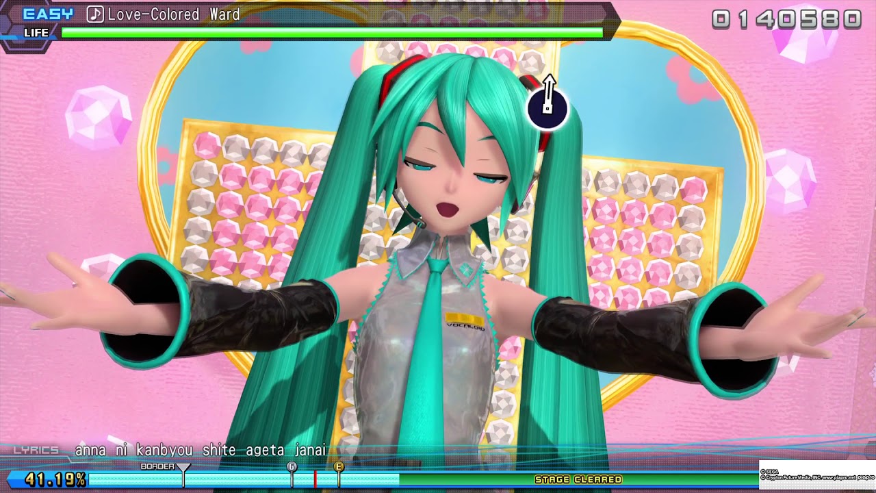 Hatsune Miku: Project DIVA Future Tone - Love-Colored Ward [Easy]