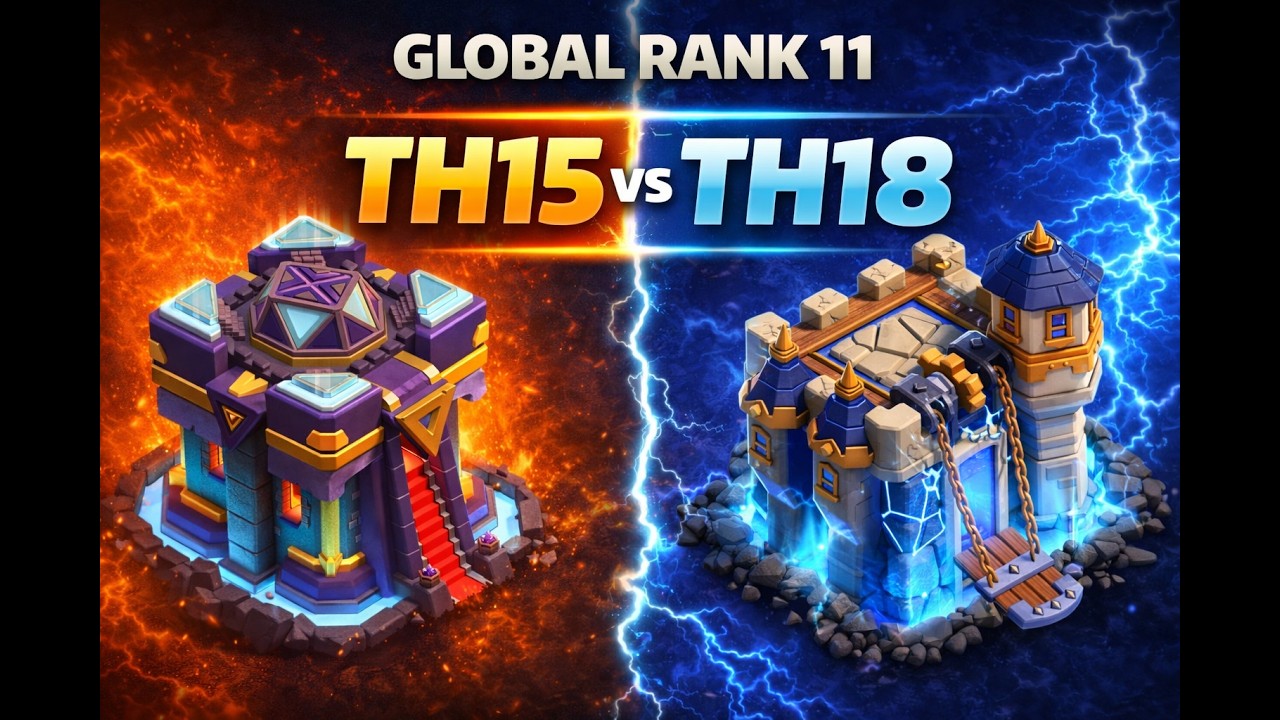 TH15 vs TH18 Attacks 🔥 Electro 31 League | Global Rank 11 | Episode 25