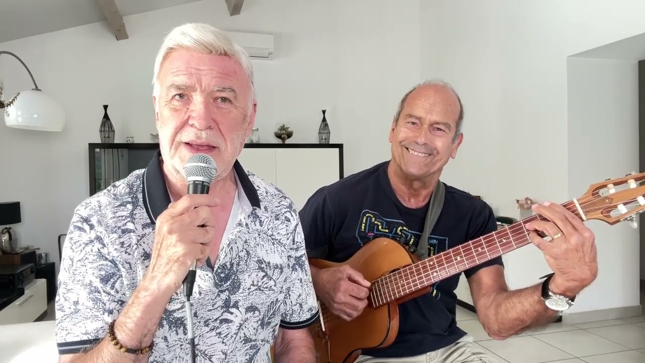 JE REVIENS TE CHERCHER de Gilbert Bécaud - Reprise /cover par Georges et Daniel 