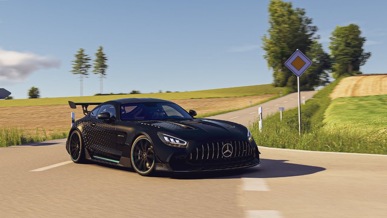 SUPERCARS ACCELERATING ON COUNTRY ROADS | FREE ROAM | CAR AND SOUND MODS | ASSETTO CORSA
