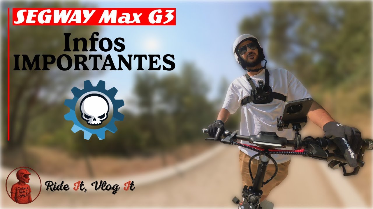 SEGWAY Max G3 - Ride & Blabla (je la passe au KÄRCHER)