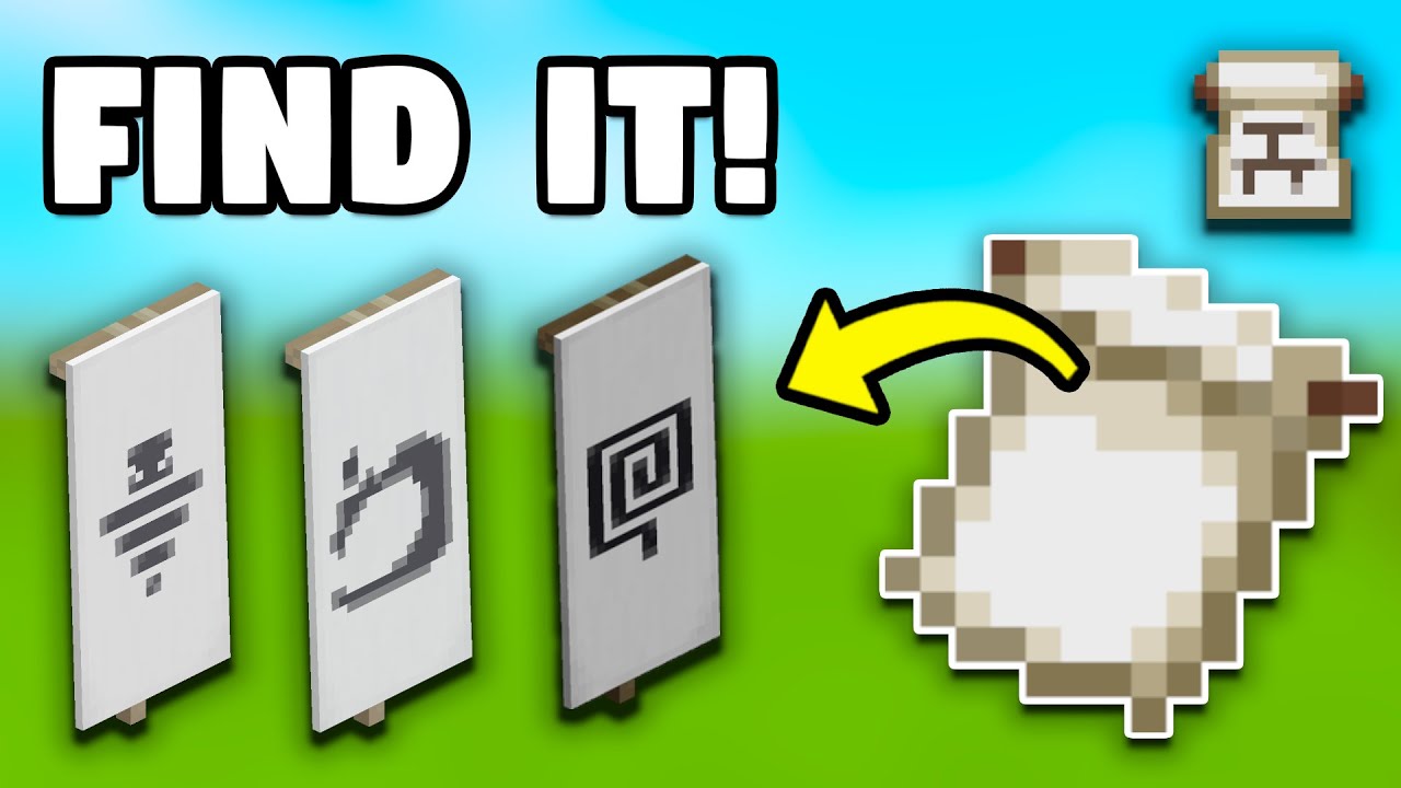 How to find all BANNER PATTERNS in Minecraft! 1.21