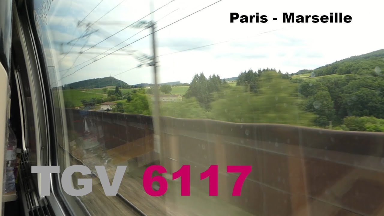 Von der Hauptstadt zum Mittelmeer: TGV 6117 Mitfahrt Paris - Marseille