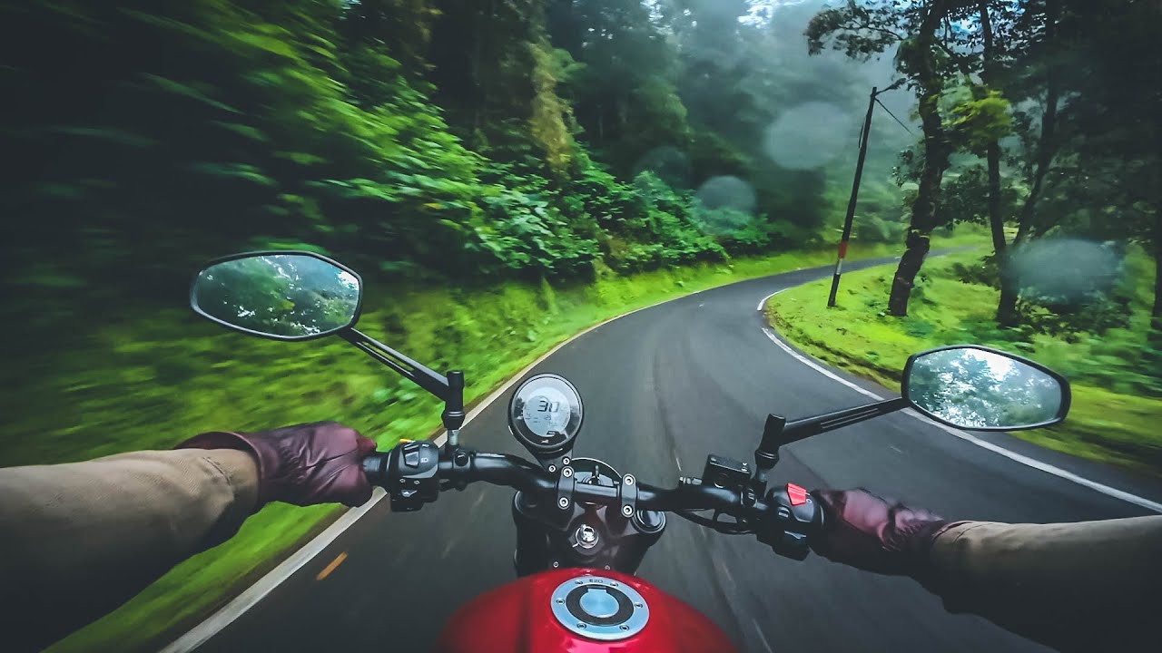 Pine Forest Ride I TVS Ronin 225 I DJI Osmo Action 4 I POV Riding I Kepil