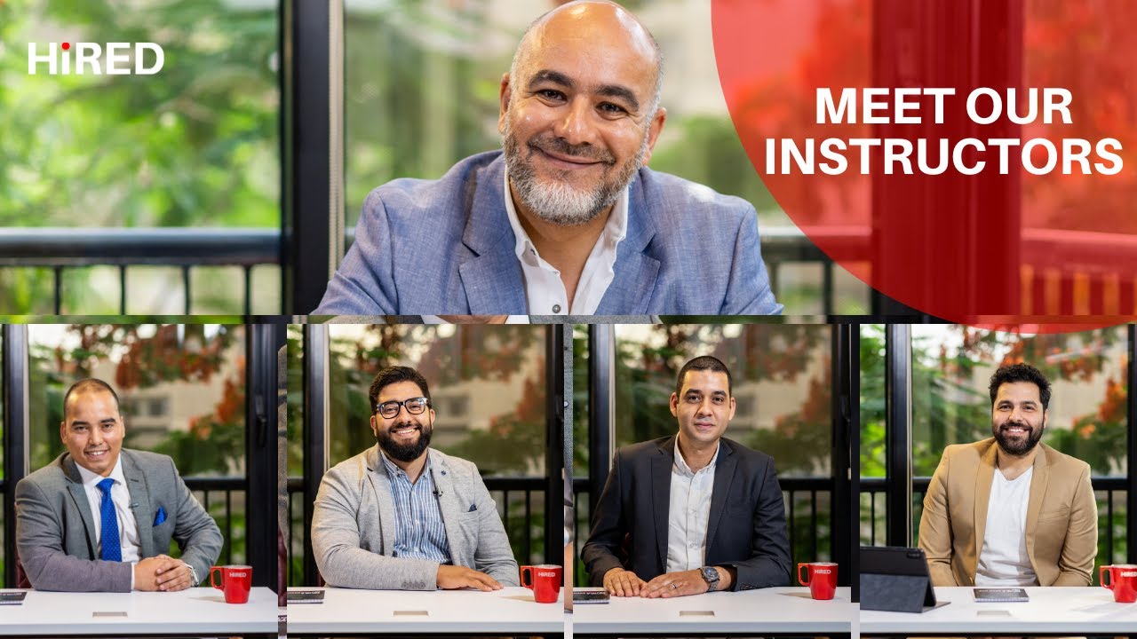 Meet Hired Learning Instructors