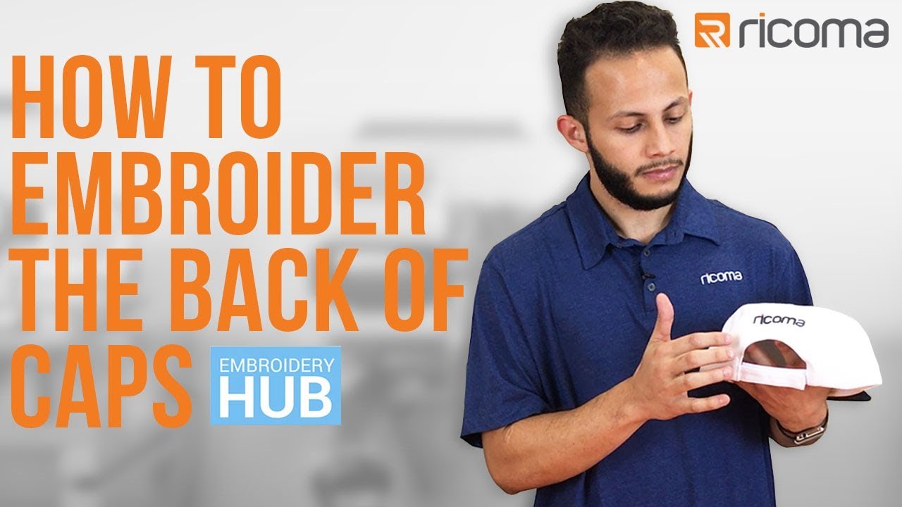 Embroidery Hub Ep. 19: Back of Hat Embroidery | How to Embroider the Back of a Hat