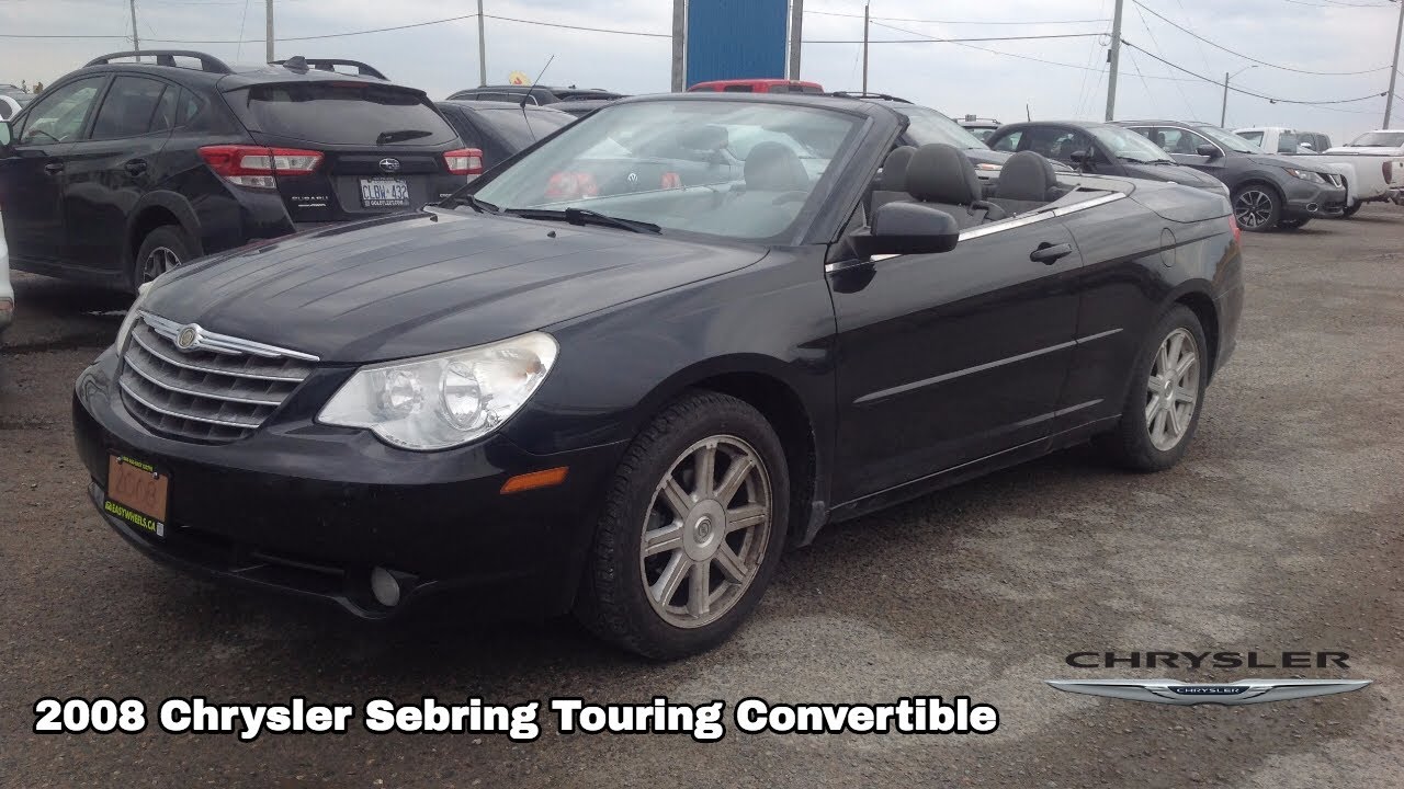 2008 Chrysler Sebring Touring Convertible: Start Up, Exterior, Interior & Full Review