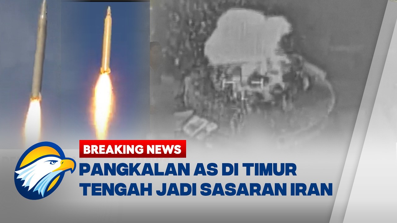 BREAKING NEWS - Pangkalan AS di Timur Tengah Jadi Target Empuk Rudal Iran
