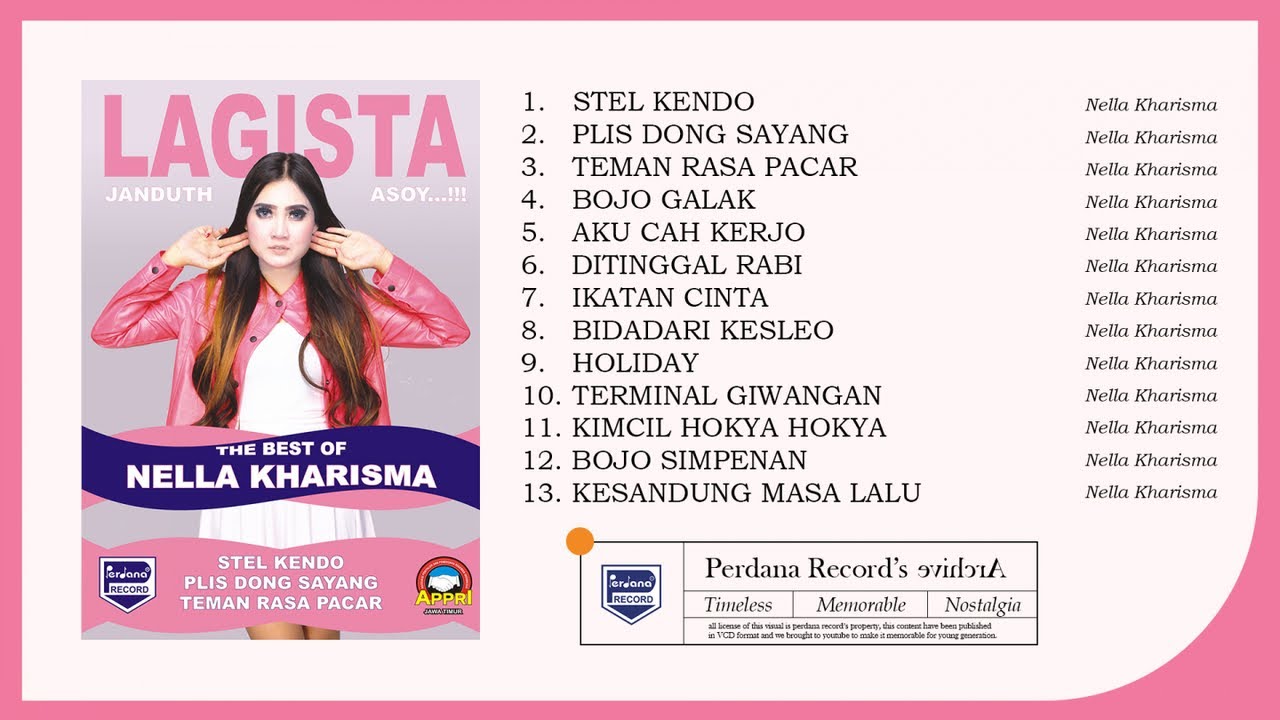 Full Album Lagista The Best Nella Kharisma vol.1 (Official Music Video) OK
