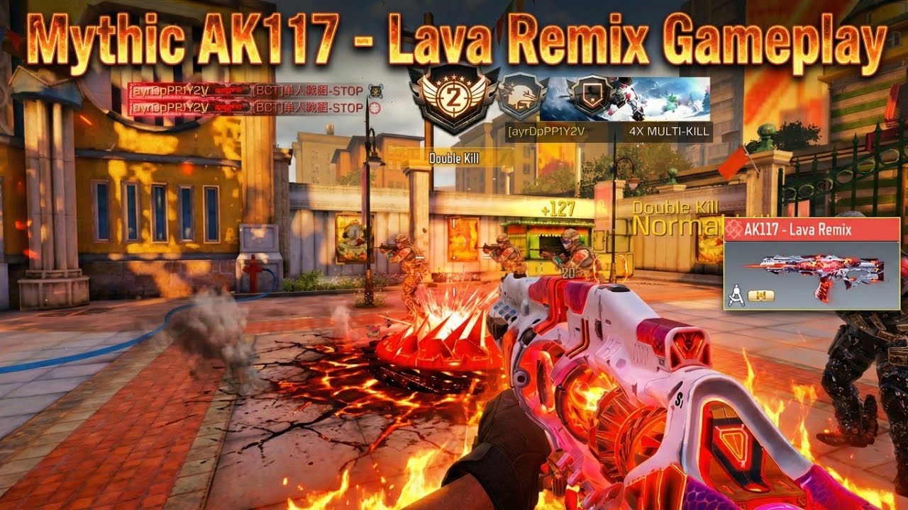 Mythic AK117 – Lava Remix Gameplay