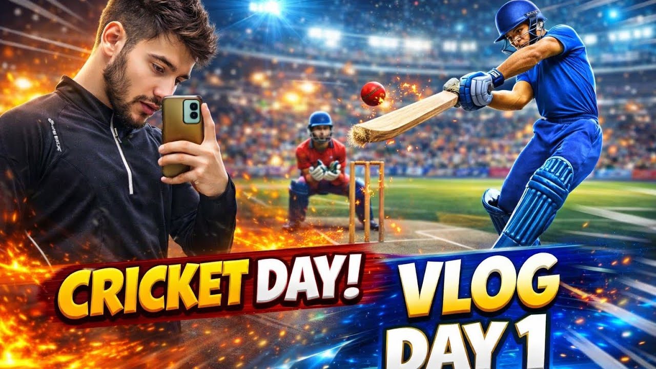 Amazing cricket  vlog 🏏