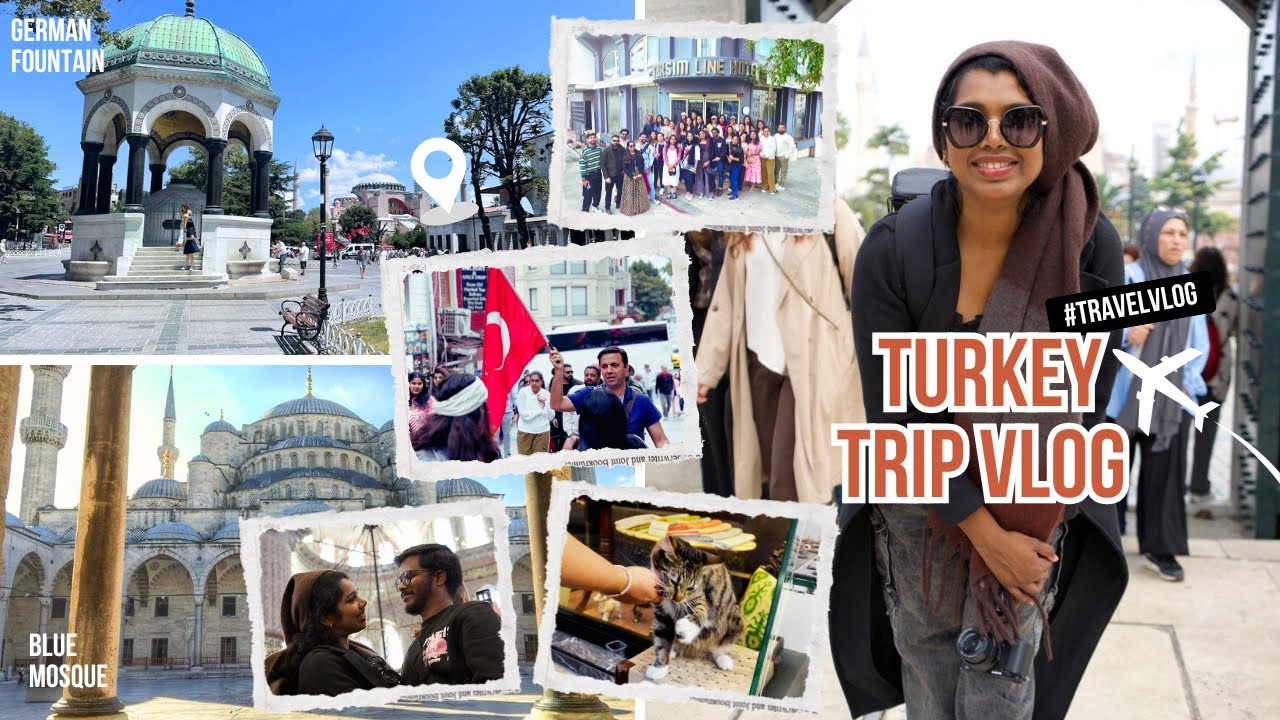 Istanbul Vlog 🇹🇷 | Malayalam | Blue Mosque, Hagia Sophia, Egyptian Bazaar | @BristolMalayali