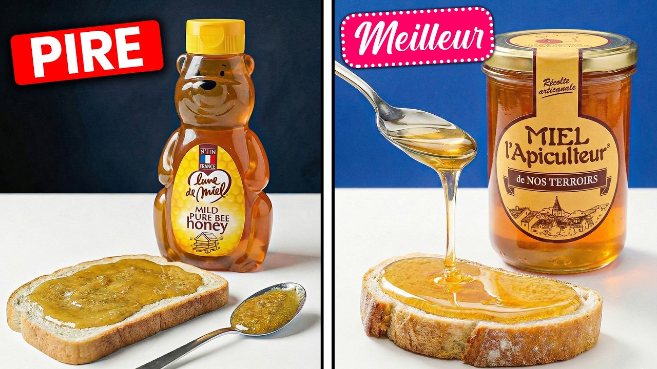 5 “Faux” Miels Vendus en France… et 5 Vrais Miels à Privilégier !