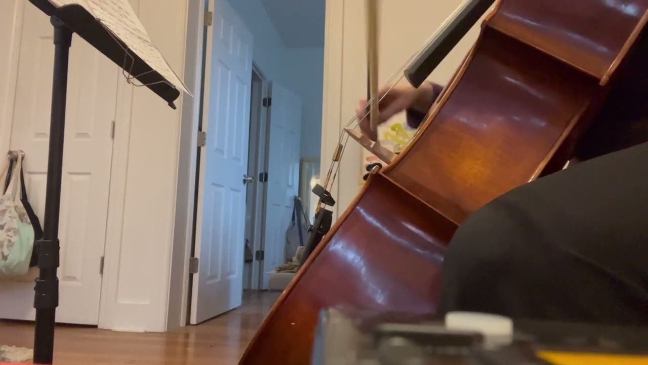Resuscitating prelude #1 by Bach 