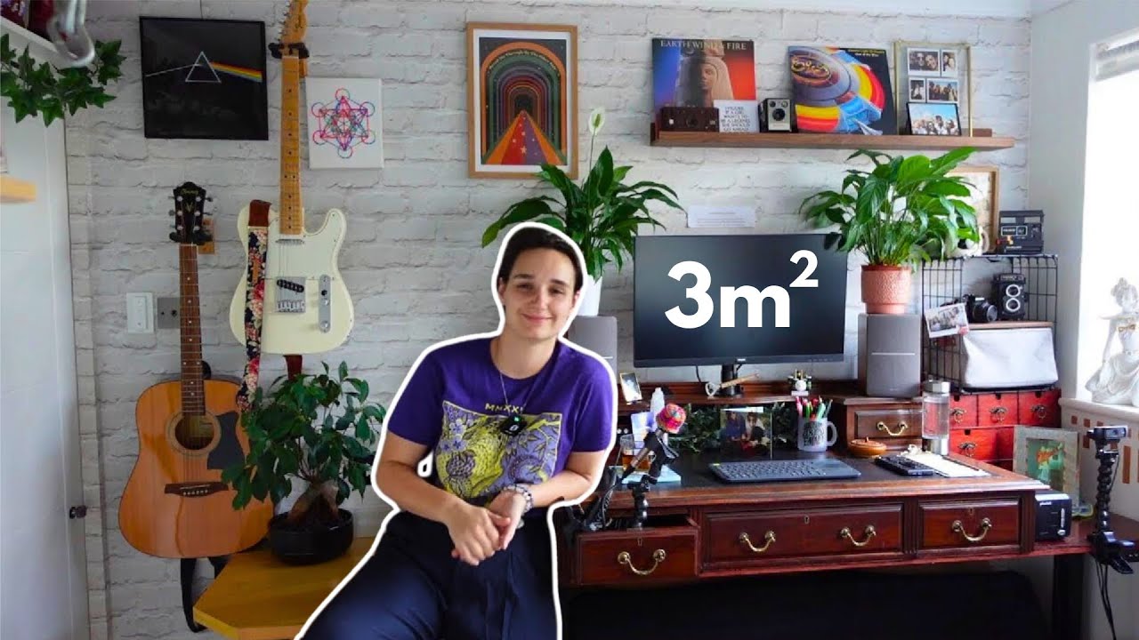 THE SMALLEST Studio, Office and Bedroom in 90Sqft - FULL TOUR