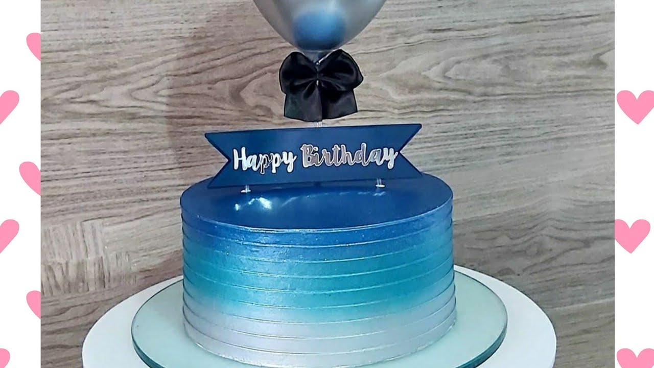 Como fazer bolo pintado? Como fazer bolo em  degradê? Como fazer bolo balon cake?