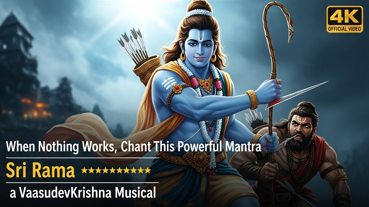 When Nothing Works, Chant This: Lord Rama's Ultimate Prayer for Inner Peace and Miracles