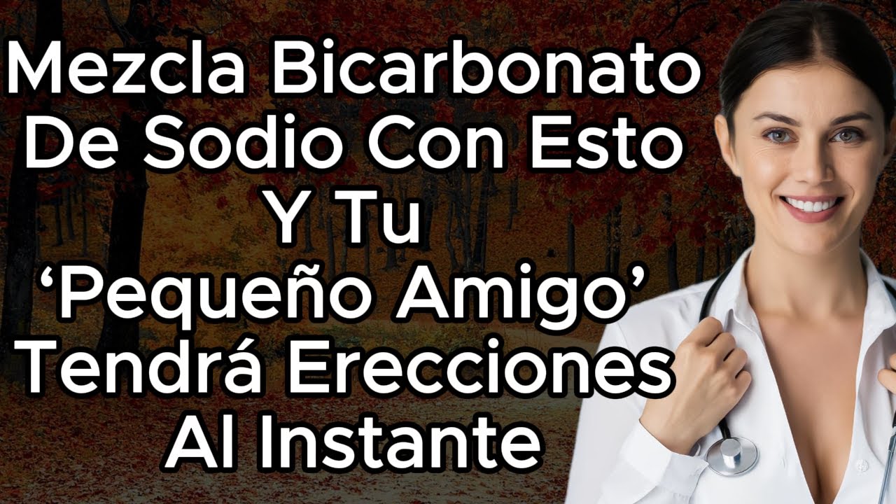 Señor: Mezcle bicarbonato de sodio con ESTO y su ‘pequeño amigo’ despertará al instante