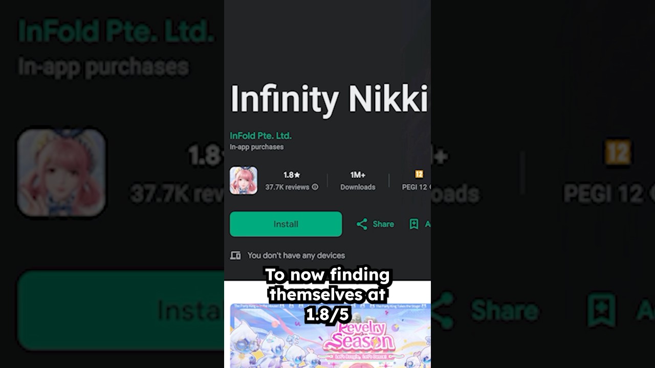 How to Destroy Your Extremely Successful Game in 1 Day - Infinity Nikki&rsquo;s Cataclysmic Downfall