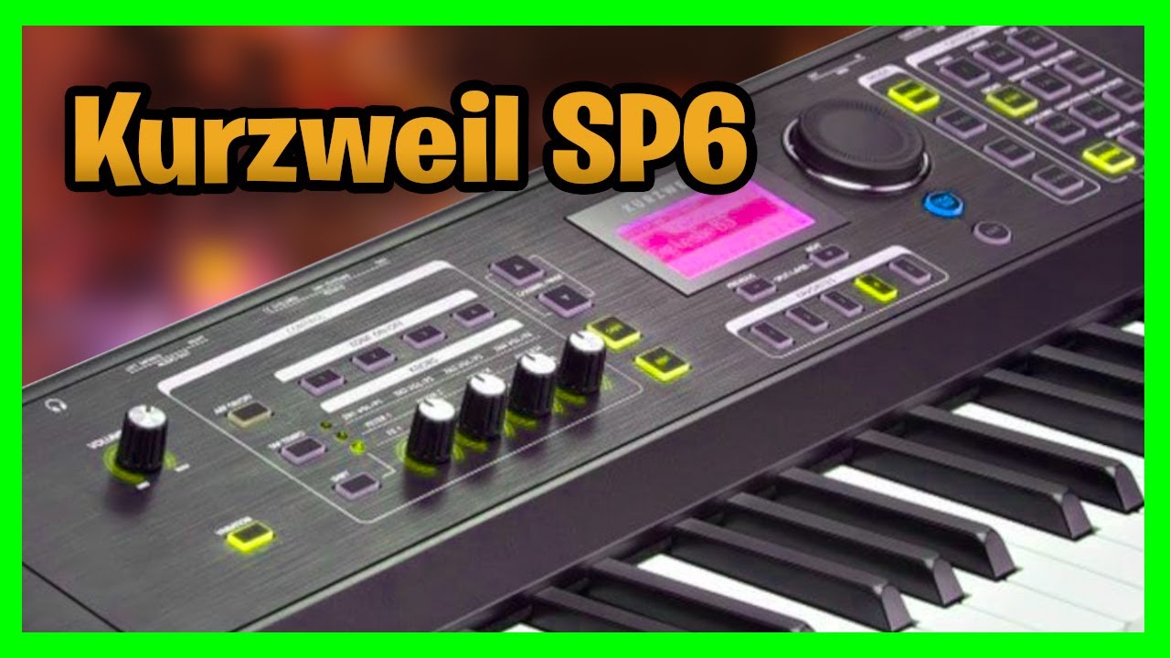🔥 KURZWEIL SP6 de 88 Teclas [TUTORIAL - Review - Opinion] 🎹 Piano de Escenario