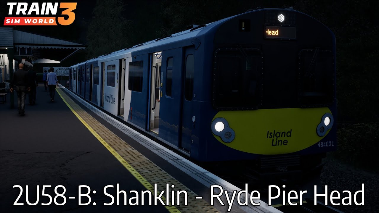 2U58-B: Shanklin - Ryde Pier Head - Island Line 2022 - Class 484 - Train Sim World 3