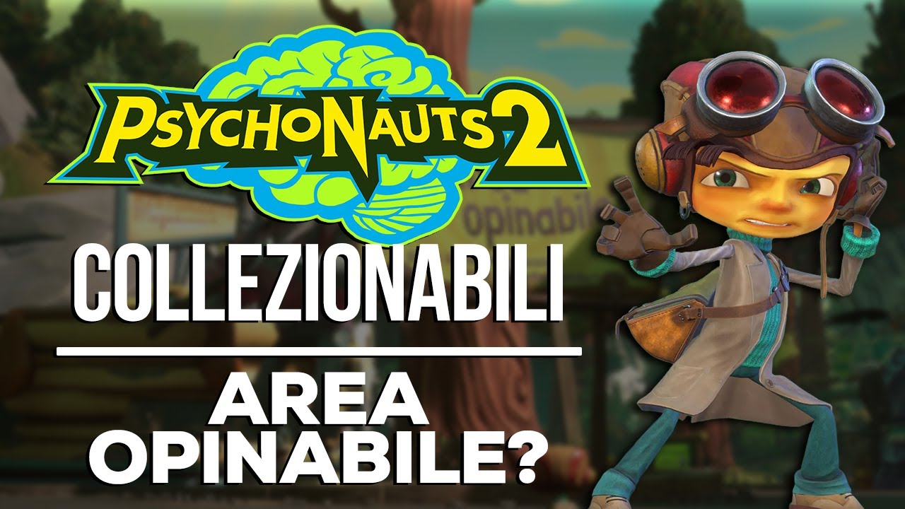 PSYCHONAUTS 2 (ITA) - COLLEZIONABILI - Area Opinabile?