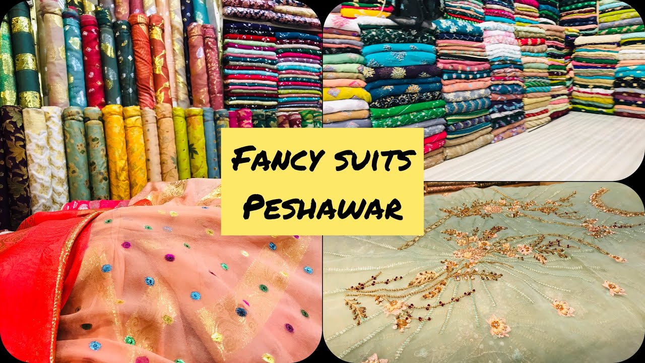 Fancy Fabric in Peshawar || Chiffon Suits in Saddar Bazar Peshawar || Mom in Peshawar