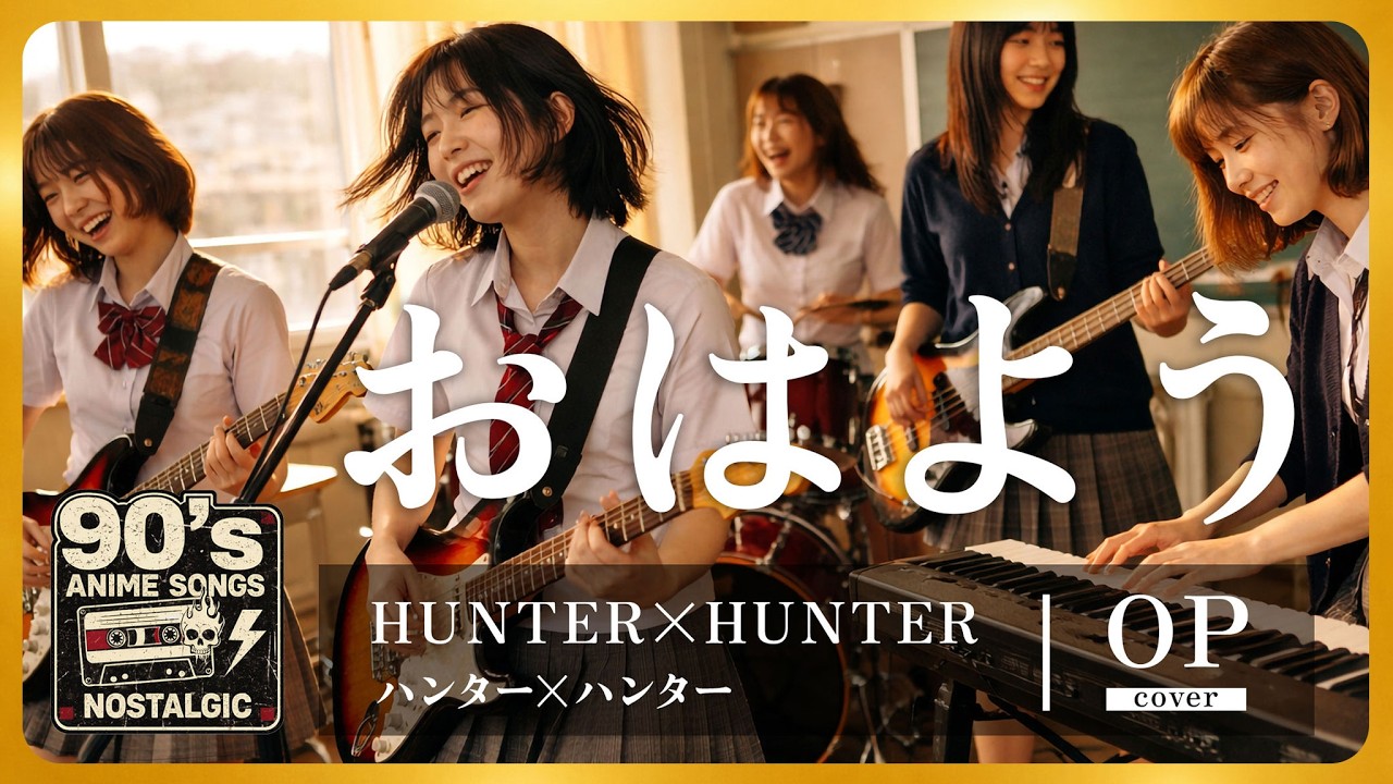 [AI Cover] HUNTER x HUNTER OP｜Ohayou (Keno)｜Girls Band Alternative Rock