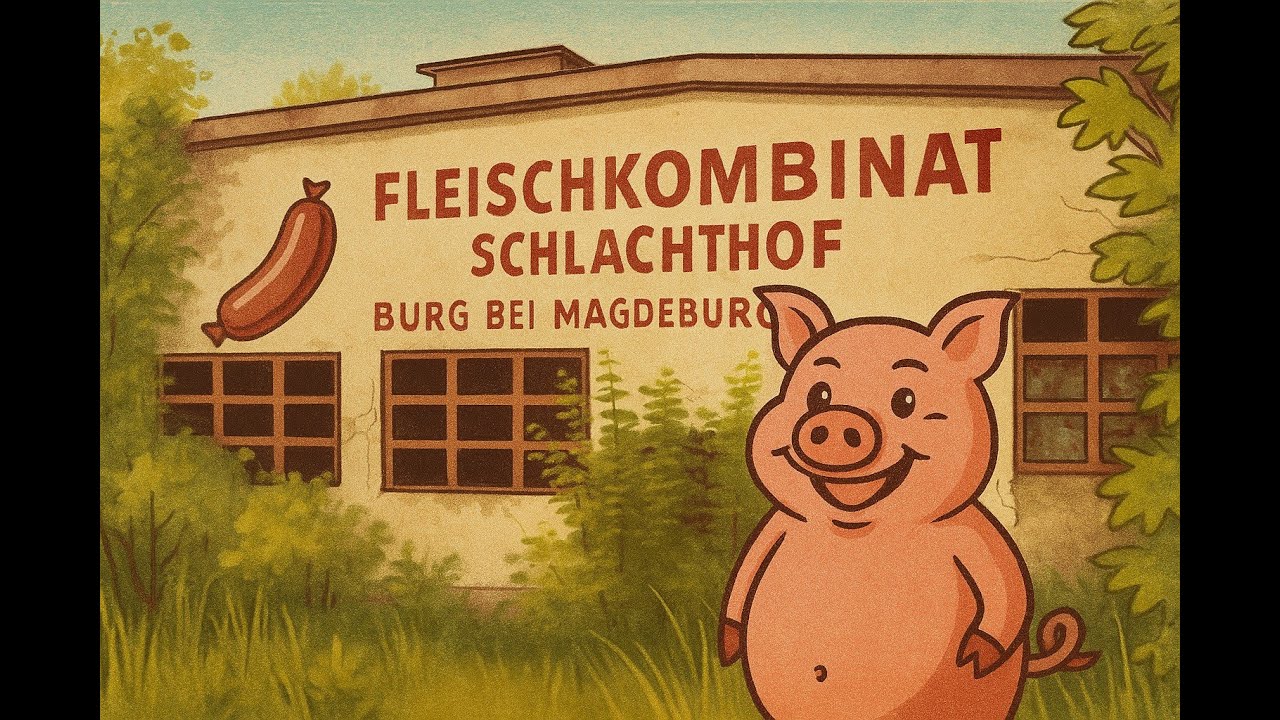 Fleischkombinat Schlachthof Burg bei Magdeburg