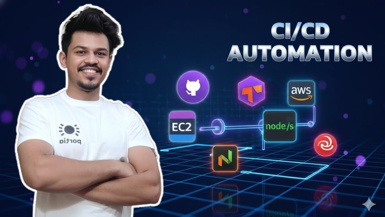 CI/CD with Terraform & GitHub Actions | Deploy Node.js + Redis App on AWS EC2