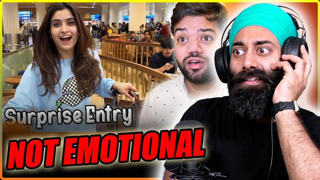 Ducky Bhai's Wife Surprised him in Dubai | PunjabiReel TV Extra