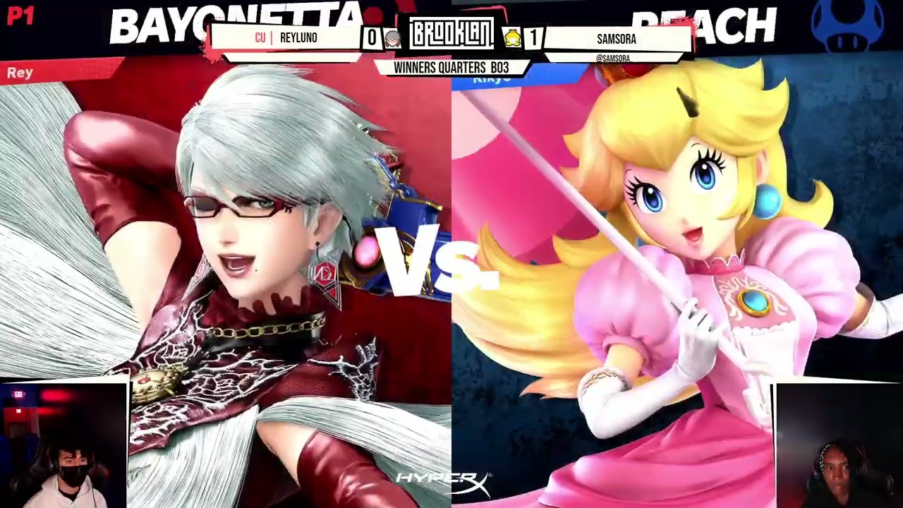 BrookLAN Brawls 48 - CU | Reyluno (Bayonetta) v. Samsora (Peach) - Winners Quarters